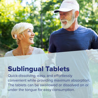 Thumbnail for Superior Source No Shot Methylcobalamin B-12 1,000 mcg - Vitamin B-12 to Support Energy Production, Brain Health & Overall Wellness - Sublingual Tablets for Rapid Absorption - 60 Dissolving Tablets