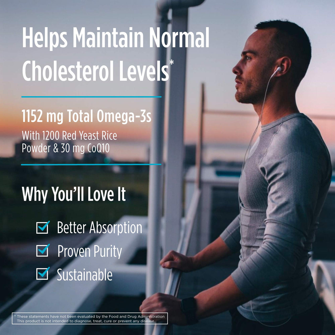 ProOmega LDL 1000mg 180 Softgels