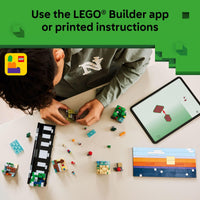 Thumbnail for LEGO Minecraft Mini Biomes Building & Pretend Play Toy for Boys & Girls - Video Game Playset & Toy Figures for Preteens, Ages 12 + - W/2 Minifigures & 3 Microfigures - Gift Idea for Birthdays - 21589
