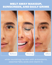 Thumbnail for Then I Met You Living Cleansing Balm, Makeup Remover, Cleansing Oil, Face Cleanser, Melts Makeup & Sunscreen, Non-Stripping Zero Residue Oil Cleanser, First-Step Clean Vegan Korean Skincare