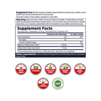 Thumbnail for KAL Energy Magnesium Powder Drink, Pineapple Flavor Magnesium Citrate Powder, Energy Support with Green Tea Caffeine, Sugar Free, 40 Servings