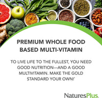 Thumbnail for NaturesPlus Source of Life GOLD Multivitamin - 180 Mini-Tabs - With Vitamins D3, B12 & K2 - Blood, Bone & Immune Support - Vegetarian & Gluten Free - 30 Servings