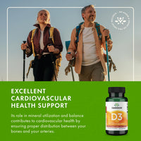 Thumbnail for Swanson Vitamin D-3 5000 IU Bone Health Immune Support Healthy Muscle Function D3 Supplement (cholecalciferol) 125 mcg 250 Softgels Count