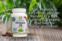 Thumbnail for Island Nutrition, Oregano Oil Organic Liquid Drops - 100% Pure & Undiluted - USDA-Certified Organic (1 oz) 75% Carvacrol - Grown in Spain - Immune Support Supplement with Oil of Oregano.
