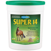 Thumbnail for Farnam Super 14 Healthy Skin & Coat Supplement for Horses, Keeps Coats Shiny & Gleaming Year-Round 2.75 Pound, 44 Day Supply
