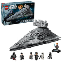 Thumbnail for LEGO Star Wars Imperial Star Destroyer Building Toy - Build & Display Set for Boys & Girls, Ages 10+ - Gift for Birthdays - Star Wars Darth Vader & 6 Minifigure Toys - 75394