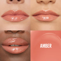 Thumbnail for Maybelline Lifter Gloss, Hydrating Lip Gloss with Hyaluronic Acid, High Shine for Plumper Looking Lips, Amber, Cream Neutral, 0.18 Ounce