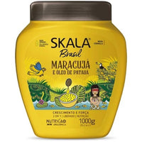 Thumbnail for SKALA - Brasil - Creme de Tratamento 2 em 1 Maracuja e Oleo De Pataua 1 Kg - (Passion Fruit & Pataua Oil 2 in 1 Treatment Cream Net 35.27 Oz)