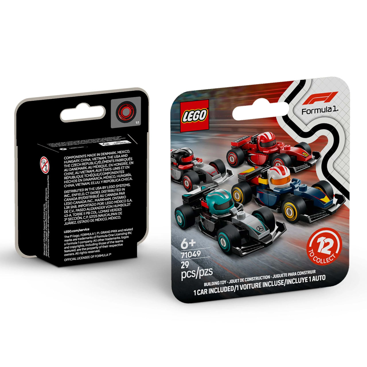12-Pack F1 Race Cars - LEGO Collectibles
