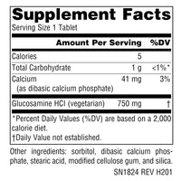Thumbnail for Source Naturals Vegetarian Glucosamine, Promotes Healthy Joints*, 750 mg - 60 Tablets