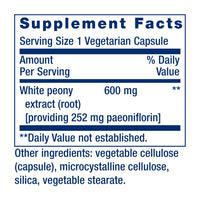Thumbnail for Life Extension Peony Immune, White Peony Root, Immune Health Support, Immune System, Gluten-Free, Non-GMO, Vegetarian, 60 Capsules
