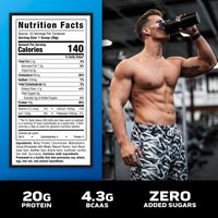 Thumbnail for Muscletech Grass-Fed Whey Protein Powder (Triple Chocolate, 1.8LB) - Whey Protein Smoothie & Milk Shake Mix Supports Muscle Gain & Recovery - 20g of Whey Protein for Women & Men - Non-GMO, Gluten-Free