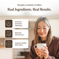 Thumbnail for Real Mushrooms Lions Mane Mushroom Cognition (120 Capsules) Lions Mane Mushroom Powder Extract Capsules | Brain Supplement, Brain Vitamins, Focus Supplement