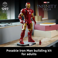 Thumbnail for LEGO Marvel Iron Man Mark 3 Collectors’ Edition Building Set - Poseable Super Hero Construction Kit W/Mark 3 Minifigure for Adults, Ages 18+ - Collectible Gift Idea for Birthdays - 76344