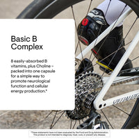 Thumbnail for THORNE - Basic B-Complex - Tissue-Ready Vitamin B Complex Supplement with Choline - Supports Cellular Energy Production, Brain Health & Red Blood Cell Formation* - Gluten-Free - 60 Servings