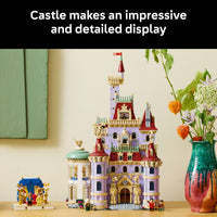Thumbnail for LEGO Disney Princess Beauty and The Beast Castle Building Set - Room Decor for Women & Men, Ages 18+ - Model Building Kit for Adults - Book Shelf Display - Gift for Disney Fans - 43263