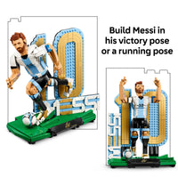 Thumbnail for LEGO Editions Lionel Messi – Soccer Legend - Building Set for Boys & Girls, Ages 12+ - Collectible Soccer Gift with Plaque - Kids Bedroom or Shelf Decor - 43015