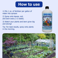 Thumbnail for Neptune's Harvest Fish & Seaweed Liquid Fertilizer (2-3-1) - 18oz Pint - Plant Food for Garden - Indoor & Outdoor Organic Plant Fertilizer for Vegetables, Flowers, Fruit, Trees & Lawns