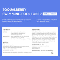 Thumbnail for EQQUALBERRY Swimming Pool Toner - Gentle Exfoliating Toner with Natural Enzyme | Boosted Hydration with Hyaluronic Acid | Daily Toner for Sensitive Skin | Korean Skincare, 10.14 Fl. Oz / 300ml