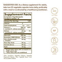 Thumbnail for Solgar Quercetin Complex with Ester-C Plus, 100 Vegetable Capsules - Supports Immune Health, Antioxidant - Gentle on The Stomach Vitamin C - Non-GMO, Vegan, Gluten/Dairy Free - 50 Servings