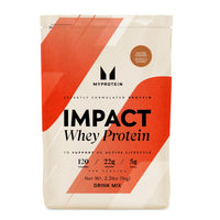 Thumbnail for Myprotein Impact Whey Protein Powder, 2.2 Lbs (31 Servings) Salted Caramel, 22g Protein & 5g BCAA Per Serving, Protein Shake for Superior Performance, Muscle Strength & Recovery, Gluten Free
