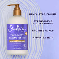 Thumbnail for SheaMoisture Anti-Dandruff Conditioner Apple Cider Vinegar & Salicylic Acid For Soft & Smooth Hair System for a Healthier Scalp 13 oz