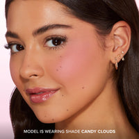 Thumbnail for Too Faced Cloud Crush Blush | Buildable, Blendable, High Pigment Color, Vegan + Cruelty Free, 0.17 oz, Candy Clouds