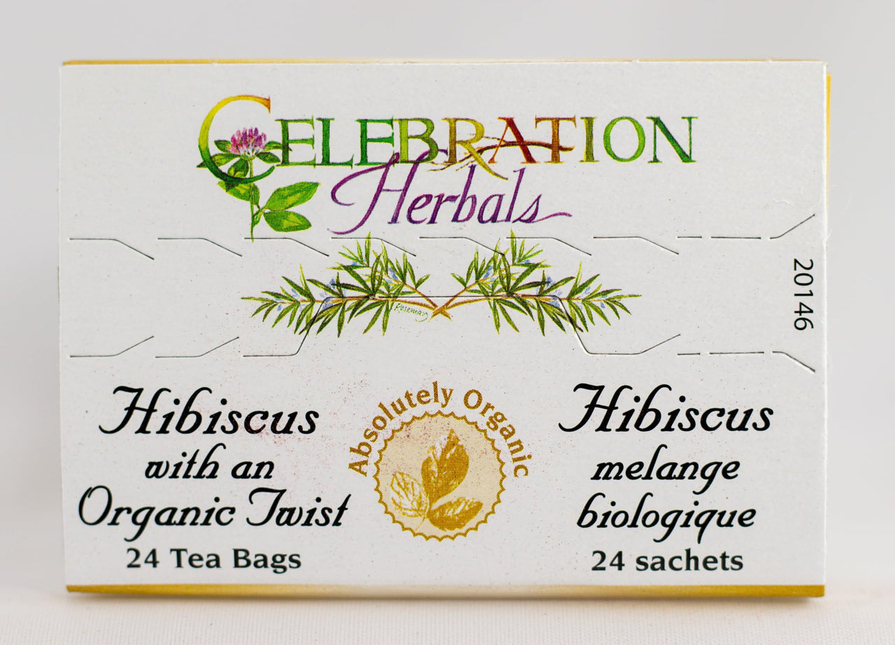 CELEBRATION HERBALS Hibiscus Organic Twist 24 Bag, 0.02 Pound