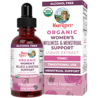 Thumbnail for MaryRuth Organics USDA Organic Women's Wellness Liquid Herbal Supplements | Includes Stinging Nettle, Raspberry Leaf, Eleuthero Root, Chaste Tree Berry | Menstrual Support | Non-GMO, Vegan