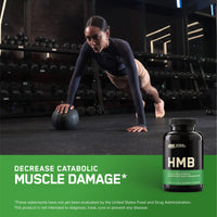 Thumbnail for Optimum Nutrition HMB 1000 Caps, 1g of Calcium beta-Hydroxy beta-methylbutyrate per Capsule, 90 Capsules, 30 Servings
