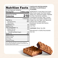 Thumbnail for Myprotein Protein Bars, Crispy Wafers, 15g High Protein Snacks, Box of 10 Chocolate Wafers Packs, Milk & Whey Isolate, Delicious Light & Crunchy Snack Bars