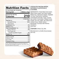 Thumbnail for Myprotein Protein Bars, Crispy Protein Wafers, 15g High Protein Snacks, Box of 10 Chocolate Wafers Packs, Milk & Whey Protein Isolate, Light & Crunchy