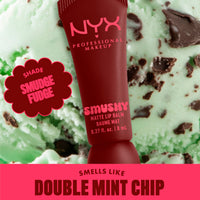 Thumbnail for NYX PROFESSIONAL MAKEUP Smushy Matte Lip Balm, Tinted Lip Moisturizer with Soft, Matte Finish - Smudge Fudge (Chocolate Brown)
