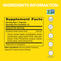Thumbnail for Himalaya PartySmart, 12 Capsule Tube - Alcohol Breakdown Liver Support for a Better Morning After Drinking - Plant Based, Vegan, Non-GMO, Gluten Free, Clinically Studied
