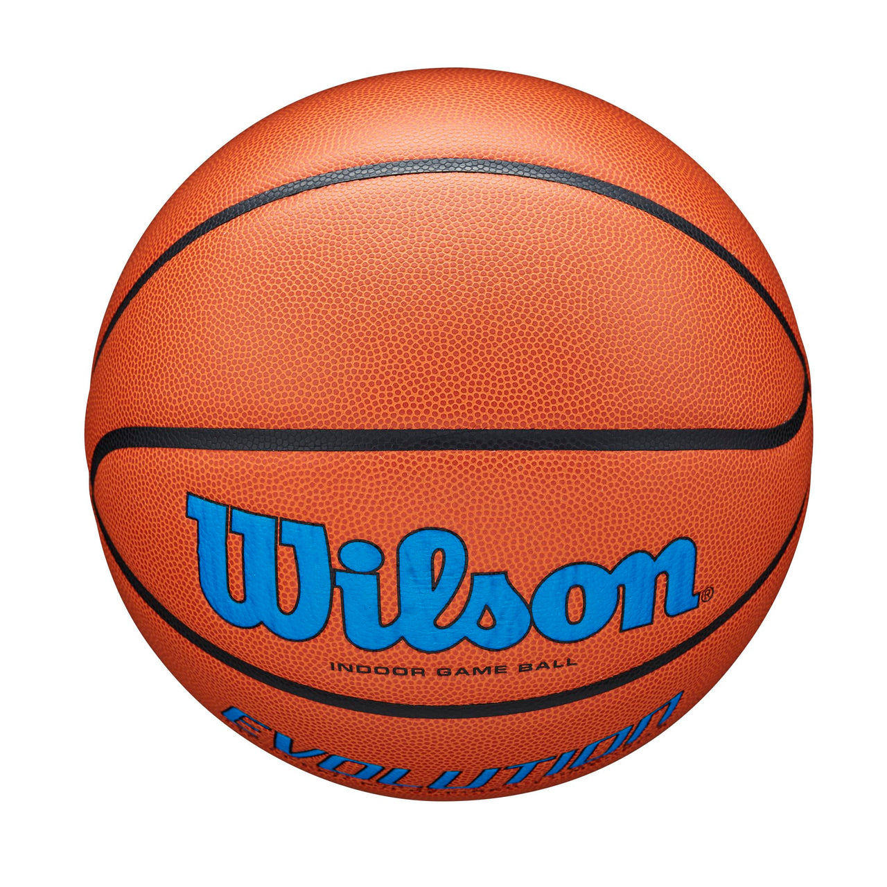 WILSON Evolution Game Basketball - Royal, Size 7 - 29.5"