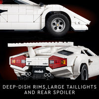 Thumbnail for LEGO Icons Lamborghini Countach 5000 Quattrovalvole Model Car Kit - Collectible Building Set for Adults, Ages 18+ - Detailed Lamborghini Car Kit with Scissor Doors, V12 Engine, and More - 10337