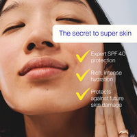 Thumbnail for Supergoop! Superscreen - 1.7 fl oz - SPF 40 PA+++ Hydrating Daily Moisturizer Sunscreen - Protection from UV Rays + Helps Filter Pollution & Blue Light