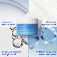 Thumbnail for Murad Acne Retexturizing Face & Body Pads - Smooth + Soothe - with Azelaic + Bacteria-Targeting Multi-Acids to Soothe Irritation, Redness, and Providing Oil-Free Hydration, 45Pc