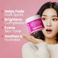 Thumbnail for SeoulCeuticals Korean Kojic Acid Cream Dark Spot Remover + Glycolic Acid + Niacinamide + Cica + HA Moisturizer - Cruelty Free K Beauty Skincare 2oz
