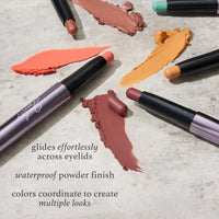 Thumbnail for Julep Cream-to-Powder Waterproof Shadow Stick Blush Pink Sheer Shimmer Long-Lasting, Crease-Proof, Light Pink Shimmer with Built-in Smudger