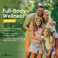 Thumbnail for ForestLeaf Vitamin D3 50,000 IU | VIT D - Kosher VIT D3 Vitamin D Supplement for Women and Men | Bone Health, Teeth, Immune Support | Weekly Dose, 2-Year Supply, 120 Caps