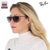 Thumbnail for Ray-Ban RB4171 ERIKA COLOR MIX Phantos Shaped Non-Polarized Sunglasses for Women – Includes Official RAYBAN Eyewear Kit – Ideal Formal & Casual Wear Sunglasses – Light Grey Gradient Lens