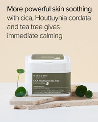 Thumbnail for Mary&May CICA Houttuynia Tea Tree Calming Mask - Daily Pull Out Sheet Mask for Instant Soothing & Moisturizing - Korean Skincare, Hypoallergenic and Cruelty-Free, 30 Sheets