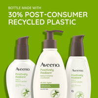 Thumbnail for Aveeno Positively Radiant Face Moisturizer with SPF 30 Sunscreen, Hydrating Facial Moisturizer with Soy Extract to Visibly Improve Skin Tone and Texture, Hypoallergenic Formula, Oil-Free, 2.3 FL OZ