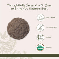 Thumbnail for Starwest Botanicals Organic Milk Thistle Seed Powder - Ground Milk Thistle for Tea & Cooking, Mix in Juice, Add to Smoothies, Oatmeal, & Yogurt, Certified Kosher, Non-GMO - Bulk 1 lb Bag