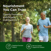 Thumbnail for Flora - Udo's Oil DHA 3-6-9 Blend - Vegetarian Eye & Brain Health Supplement - Omega-3 & Omega-6 - Contains Sunflower & Flax Seed Oil - Kosher & Organic - Keep Chilled - 17 fl. oz.
