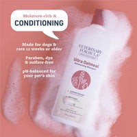 Thumbnail for Veterinary Formula Smart Coat Complex Ultra Oatmeal Moisturizing Shampoo for Dogs, 17 Fl oz – Moisture-Rich, Nourishing Shampoo – Leaves Coat Clean, Soft, Silky, Shiny – Long-Lasting Fragrance