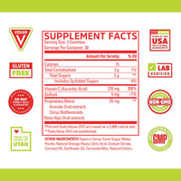Thumbnail for Zhou Vitamin C+ Gummies - Vitamin C Gummies for Adults and Kids, 270 mg per Gummy with Bioflavinoids and Acerola for Immune Support - 60 Vegan Gummies