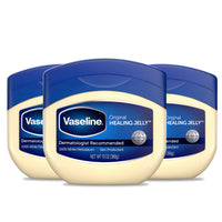 Thumbnail for Vaseline Petroleum Jelly Original 3 Count Provides Dry Skin Relief And Protects Minor Cuts Dermatologist Recommended And Locks In Moisture 13oz