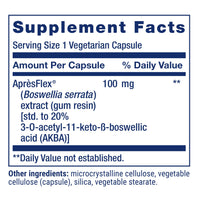 Thumbnail for Life Extension 5-LOX Inhibitor with AprèsFlex®, 100 mg, standardized Boswellia serrata Extract, Promotes Joint, Cell & arterial Health, Gluten-Free, Non-GMO, Vegetarian, 60 Capsules
